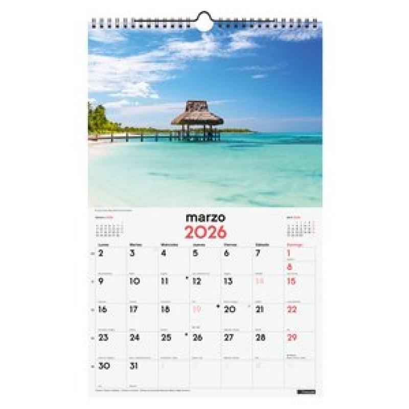 calendario-2026-finocam-pared-espiral-imagenes-mensual-para-escribir-250x400-paisajes-paradisiacos