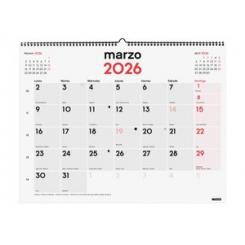 Calendario (2026) FINOCAM Pared Mensual Mixto Xl 540X420