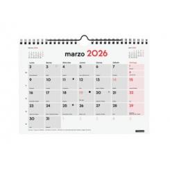 Calendario (2026) FINOCAM Pared Mensual Para Escribir S 210X150