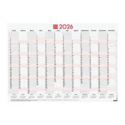 Calendario (2026) FINOCAM Poster Planificador Anual Mixto 680X485