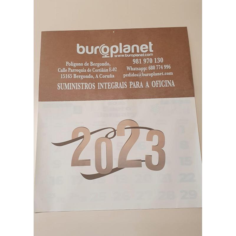 Calendario de Pared Buro Planet 2023