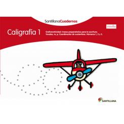 Caligrafía, 1 Educación Primaria (Pauta). Cuaderno, Ed. SANTILLANA