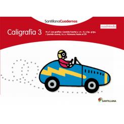 Caligrafía, 3 Educación Primaria (Cuadrícula). Cuaderno, Ed. SANTILLANA