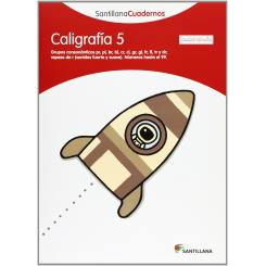 Caligrafía, 5 Educación Primaria (Cuadrícula). Cuaderno, Ed. SANTILLANA
