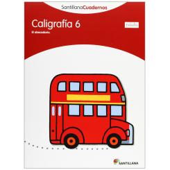 Caligrafía, 6 Educación Primaria (Pauta). Cuaderno, Ed. SANTILLANA