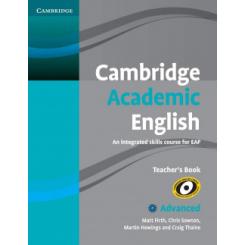 Cambridge Academic English C1 Advanced Teachers Book CAMBRIDGE