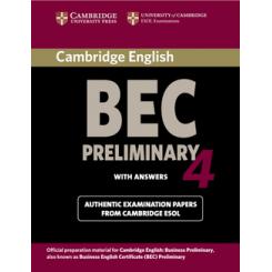 Cambridge BEC 4 Preliminary Students Book with answers CAMBRIDGE