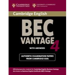 Cambridge BEC 4 Vantage Students Book with answers CAMBRIDGE