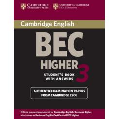 Cambridge BEC Higher 3 Students Book with Answers CAMBRIDGE