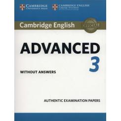 Cambridge English Advanced 3 Student´S Book, Ed. CAMBRIDGE