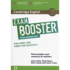 Cambridge English Exam Booster For First And First For Schools With Answer Key With Audio, Ed. CAMBRIDGE