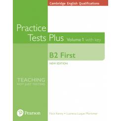 Cambridge English Qualifications: B2 First Volume 1 Practice Tests Pluswith Key, Ed. LONGMAN