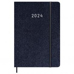 CAMPUS Agenda 2024 A5 143x204 S/V DENIM azul