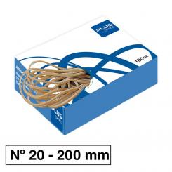 Campus College Gomas Elasticas Nº20 200  mm  Caja 100 gr
