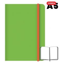 CAMPUS Libreta cosida A5 96 hojas 75 grs Lisa Verde