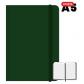 campus-libreta-cosida-a5-96-hojas-75-grs-rayado-horizontal-verde-oscuro