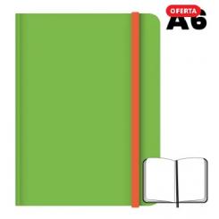 CAMPUS Libreta cosida A6 96 hojas 75 grs Lisa Verde