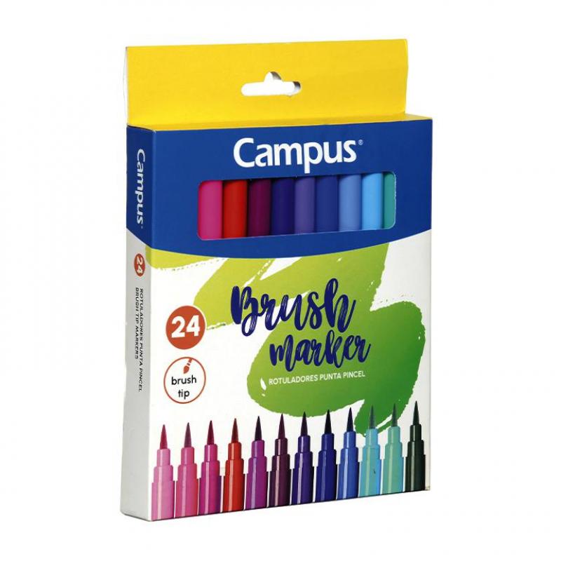 campus-rotulador-punta-pincel-24-colores