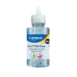 Campus University Pegamento Purpurina 60 gr Plata