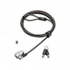 Candado para portátil con llave Kensington NanoSaver®  con cabezal doble (slot Nano y T-bar)