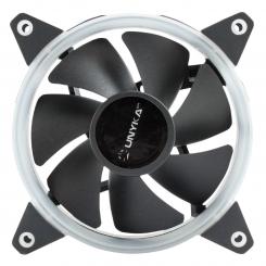 UNYKAch Candy 20 Carcasa del ordenador Ventilador 12 cm Negro