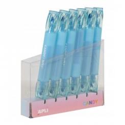 APLI Candy Markers Fluo Azul 6U