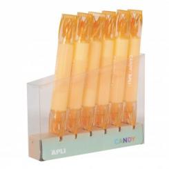 APLI Candy Markers Fluo Naranja  6U