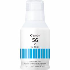 Canon Botella de Tinta cian Gi-56BK para Gx6050 Gx7050 / 14.000 p