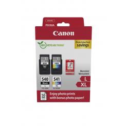 CANON CARTUCHO NEGRO/COLOR PG-540L/CL-541XL + PAPEL FOTO 4X6 (GP-501 50H)