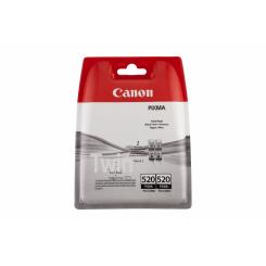 CANON Cartucho PGI-520BK Twin Pack, negro, Pixma MX870 Pixma MX860 Pixma Ip3600 Pixma MP630