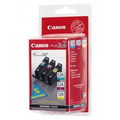 Canon CLI-526 Cartucho TRicolor CLI-526C/M/Y (Pack 3)
