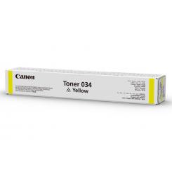 Canon I-Sensys MF810, C1200, C1120 Series Toner amarillo 034Y / 7.500p.