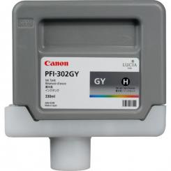 Canon IPF8100/9100 Cartucho Tinta Gris Pigmentada PFI-302yg (330ml)