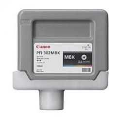 Canon IPF8100/9100 Cartucho Tinta Negra mate Pigmentada PFI-302MBK (330ml)