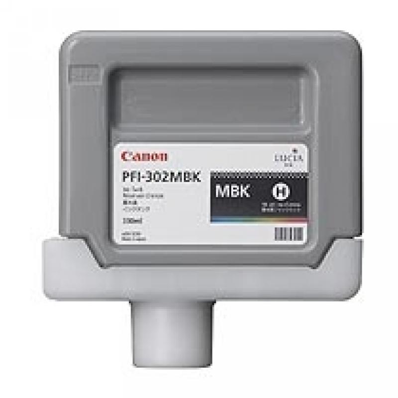 canon-ipf8100-9100-cartucho-tinta-negra-mate-pigmentada-pfi-302mbk-330ml