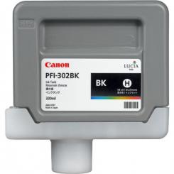Canon IPF8100/9100 Cartucho Tinta Negra Pigmentada PFI-302BK (330ml)
