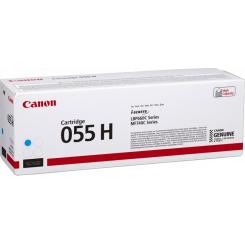 Canon LBP663 LBP664 MF742 MF744 MF745 MF746 Toner cian Alta Capacidad 055H / 5.900p.