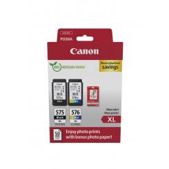 Canon PG575XL/CL576XL Multipack de 2 Cartuchos de Tinta Originales