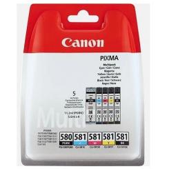 Canon Pixma TS615X/TS815X/TS915X/TR755X/TR855X Multipack PGI-580/CLI-581 BK/cmyk Multi Bl