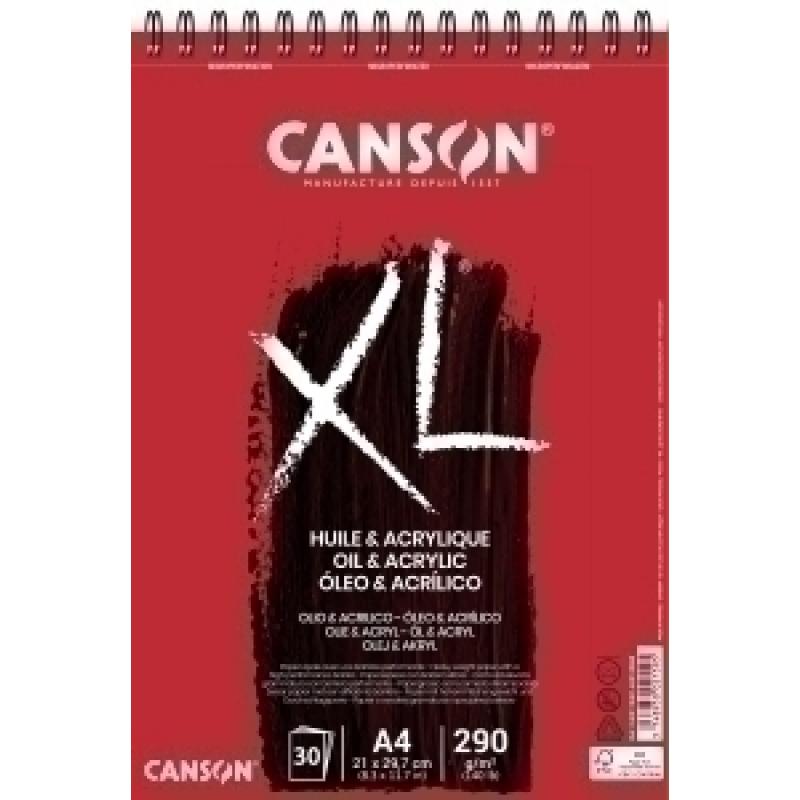 canson-block-de-dibujo-guarro-canson-xl-oleo&acrilico-espiral-290g-a4-30h