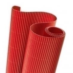 Canson Carton Ondulado Canson 300G Rollo 0,5X0,7 M Rojo Vivo Paquete De 10