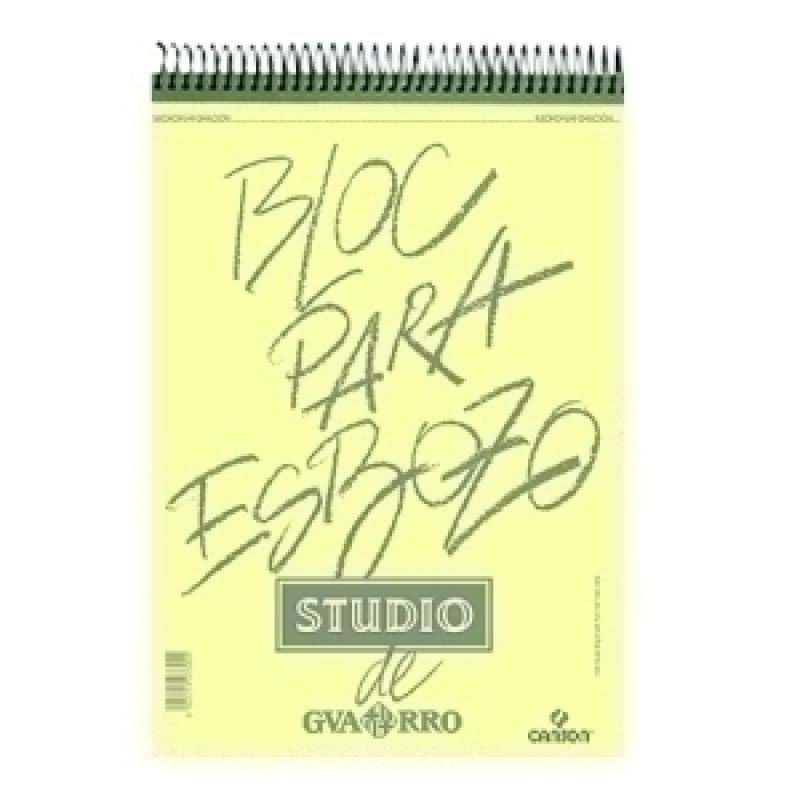 canson-guarro-block-de-dibujo-guarro-canson-esbozo-studio-espiral-90g-a4-100h-micro
