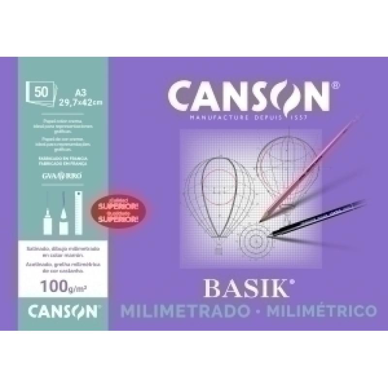 canson-guarro-block-de-dibujo-guarro-canson-milimetrado-encolado-100g-a3-50h