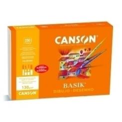 Canson-Guarro Lamina Guarro-Canson Dibujo Basik 130G A4 Lisa (L340N)