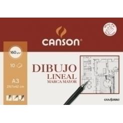 Canson-Guarro Lamina Guarro-Canson Dibujo Marca Mayor 160G Mini-Pack De 10 A3