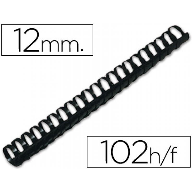 canutillo-q-connect-redondo-12-mm-plastico-negro-capacidad-102-hojas-caja-de-100-unidades