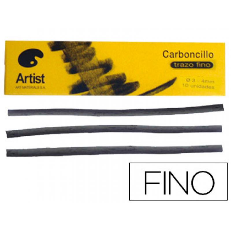 carboncillo-artist-fino-3-4-mm-caja-de-10-unidades