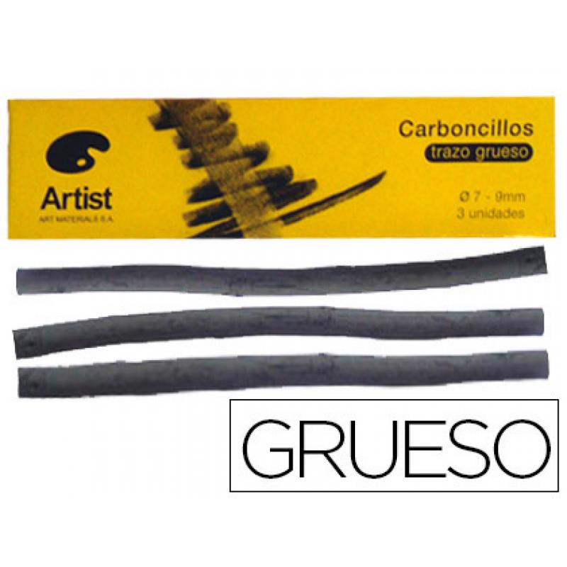 carboncillo-artist-gruesos-7-9-mm-caja-de-3-unidades