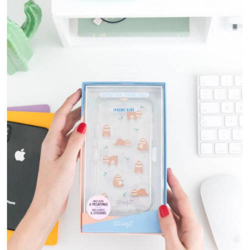 carcasa-para-iphone-x-xs-slow-collection-case-sloth-mr-wonderful-woa09852em