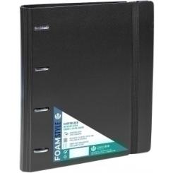 Carchivo Carpebloc Carchivo Foam Style Pp A4 4 An.Mixtas 35Mm Con Rec. 120 Hj. Cuadric.4X4 Negro